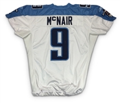 Steve McNair Photo Matched 2005 Tennessee Titans Game Worn Road Jersey - 4 Games! (RGU LOA)