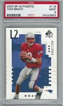 Tom Brady 2000 SP Authentic #118 Mint PSA 9 Rookie Card *HOT* #d 0883/1250