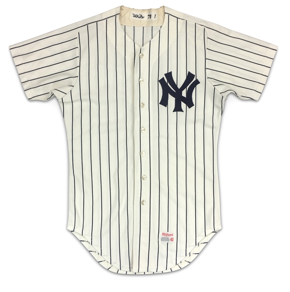 Roy White 1978 Photo Matched Game Worn NY Yankees ALCS and World Series Home Run Jersey (Resolution LOA)