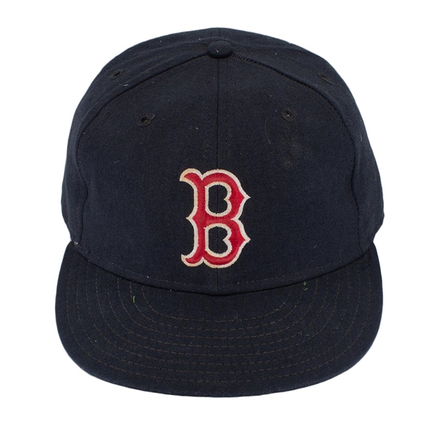 Wade Boggs Boston Red Sox Game Worn & Signed Cap - Ed Dolan Collection (PSA/JSA)
