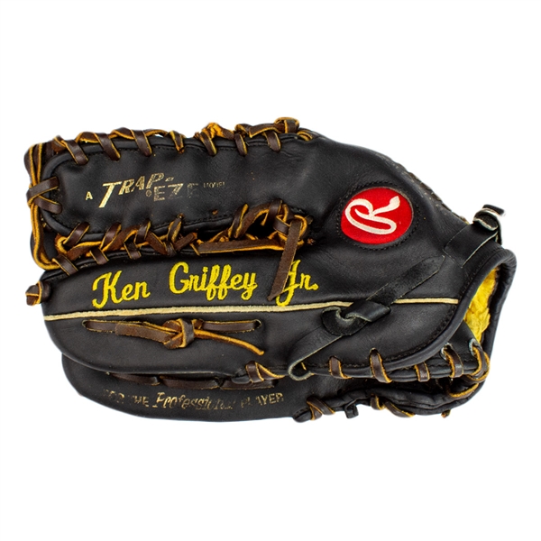 Ken Griffey Jr. 1998 Seattle Mariners Game Worn Rawlings Glove (MEARS LOA) “Finest Example Known In The Hobby!”