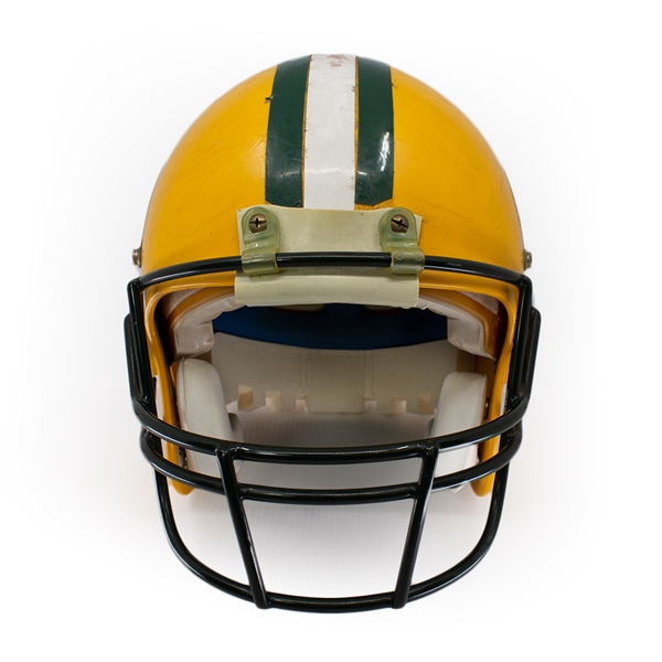 Brett Favre Circa 1993 Green Bay Packers Game Worn Helmet (49ers Executive Provenance)