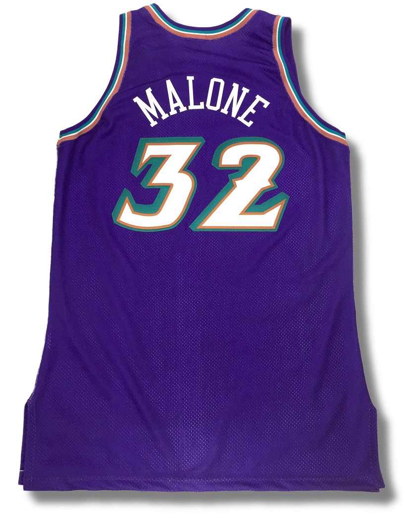 Lot Detail - Karl Malone 1998-99 Game Worn Utah Jazz Jersey (MVP