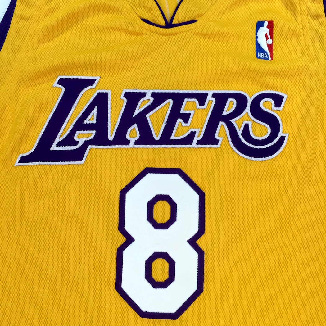 Kobe Bryant Signed 2000-01 Los Angeles Lakers Back 2 Back Pro Cut Jersey  UDA JSA