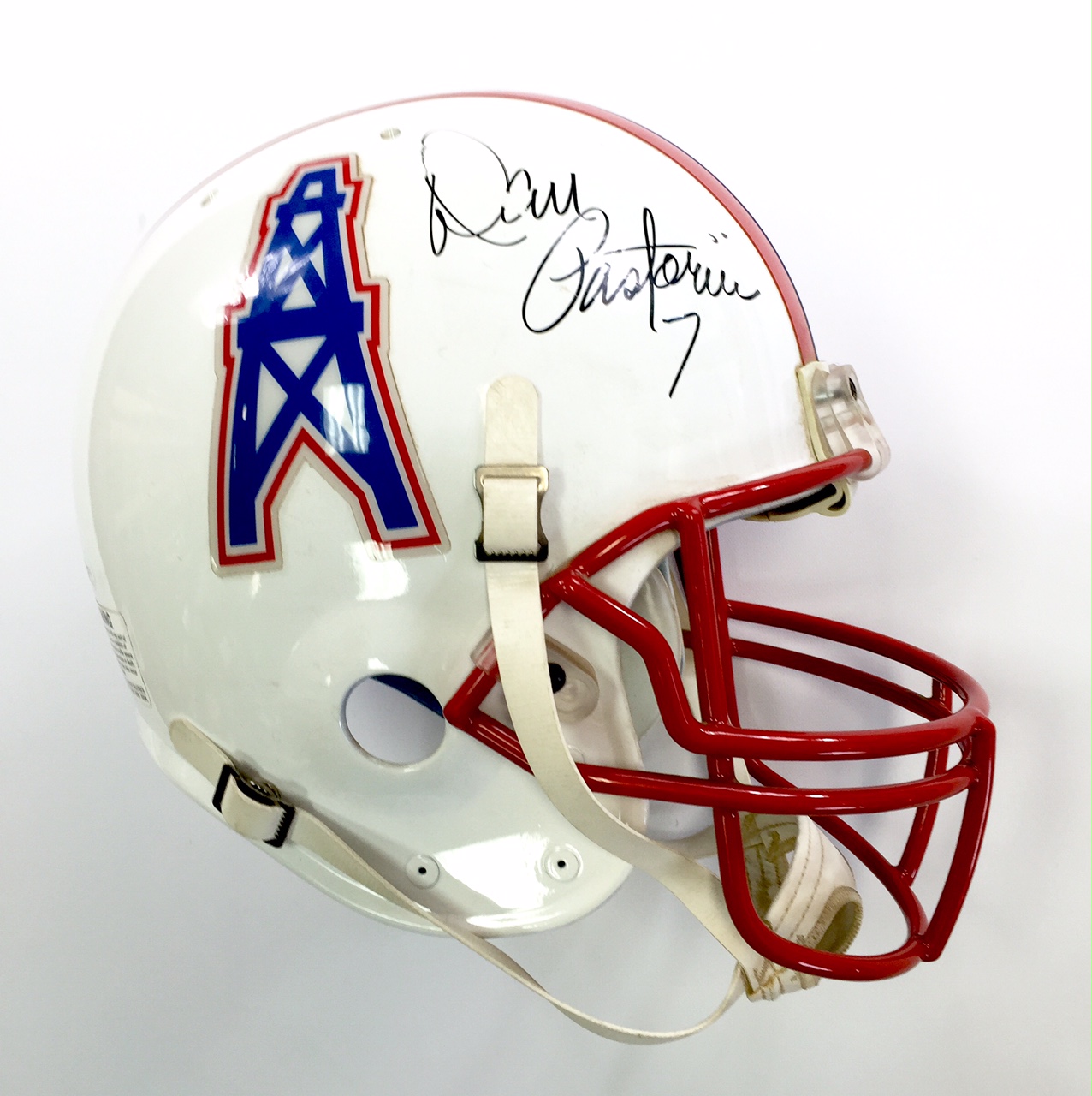 Custom TK2 Style Football Helmet- 1975 Houston Oilers Dan Pastorini