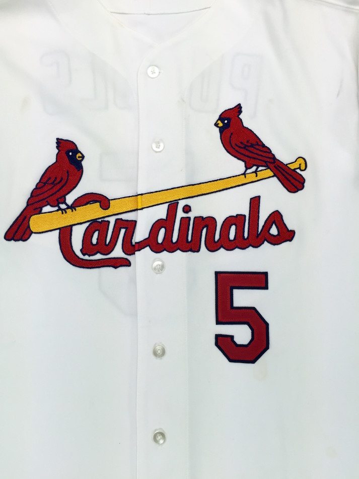 2007 Albert Pujols Game-Worn Cardinals Jersey (w/2006 World Series  Champions Patch)