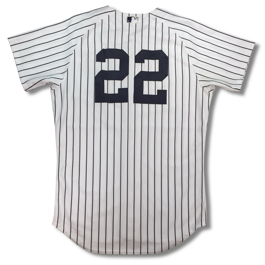 Lot Detail - Jacoby Ellsbury 2015 Game Worn New York Yankees Jersey (MLB  Auth,Steiner-Yankees LOA)