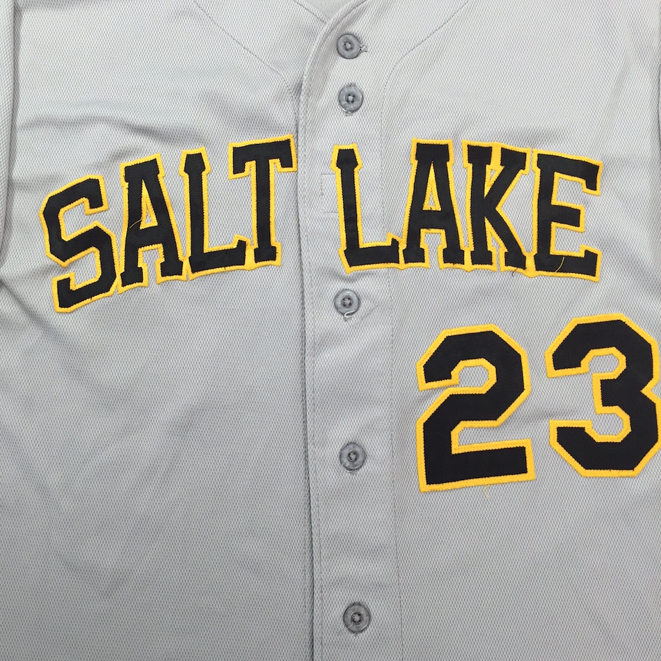 Lot Detail - Mike Trout Game Worn Salt Lake BEES Minor League