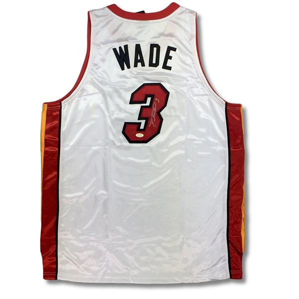 Dwayne Wade Autographed Miami Heat Authentic Reebok NBA Jersey (Wade/Hollywood Collectibles COA) 