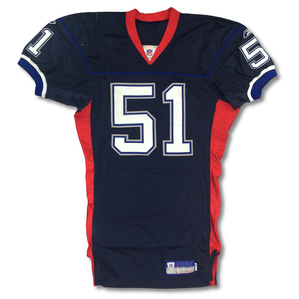 NFL Auction  NFL - Bills Takeo Spikes Signed Jersey Number