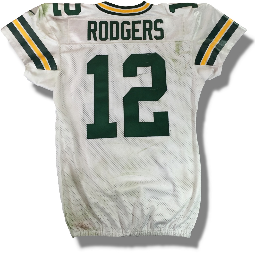 Lot Detail - Aaron Rodgers 2015 Green Bay Packers Game Worn Jersey