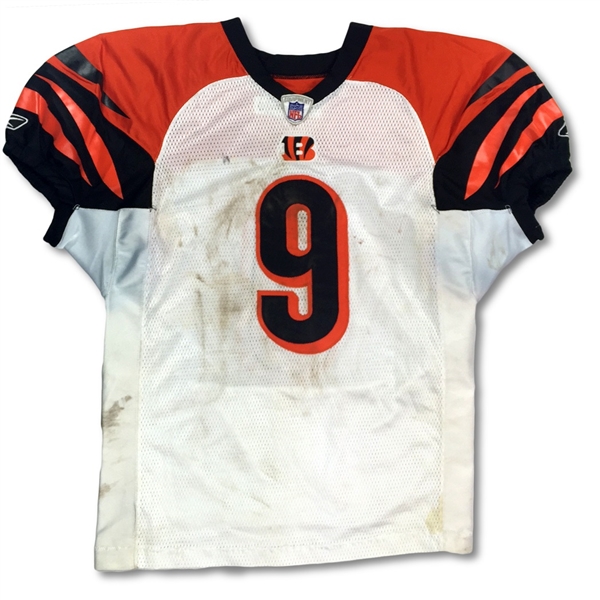 Carson Palmer 2005 Cincinatti Bengals Game Worn & Autographed Jersey - 3 TDs! (Meigray Photo Match & JSA LOA)