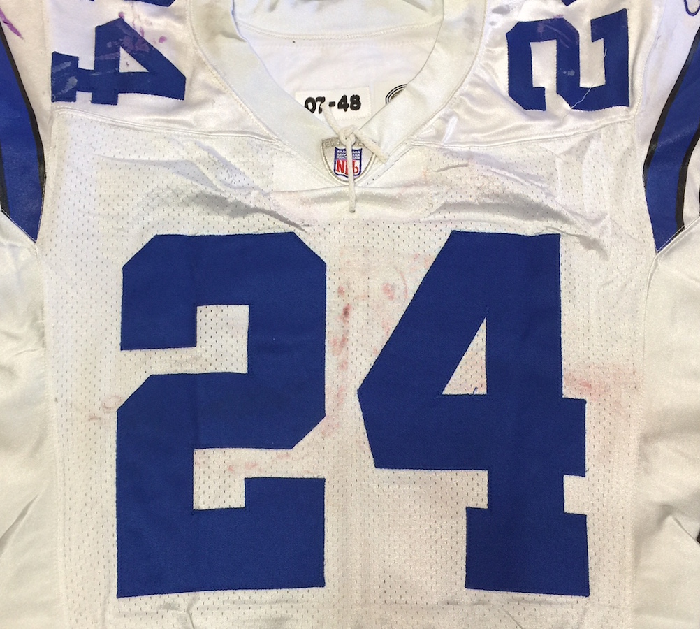 Lot Detail - Marion Barber 2007 Dallas Cowboys Game Worn Jersey - Touchdown  (Photo Match, Steiner/Cowboys LOA, Prova Tag)