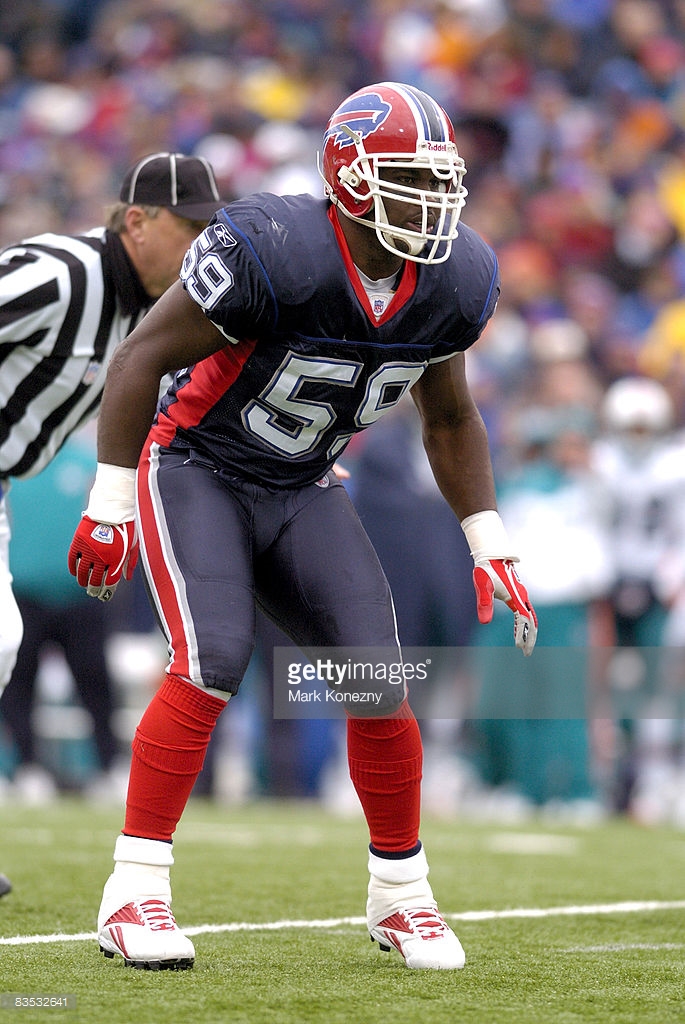 Lot Detail - London Fletcher 2004 Buffalo Bills Game Worn & Autographed  Jersey (5 Repairs, Photo Match, NFL COA)