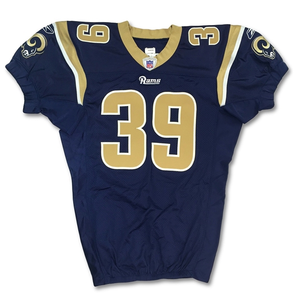 Steven Jackson 2007 St. Louis Rams Game Worn Jersey - 53 Yard TD Run! (Photo Match, NFL Auctions COA)