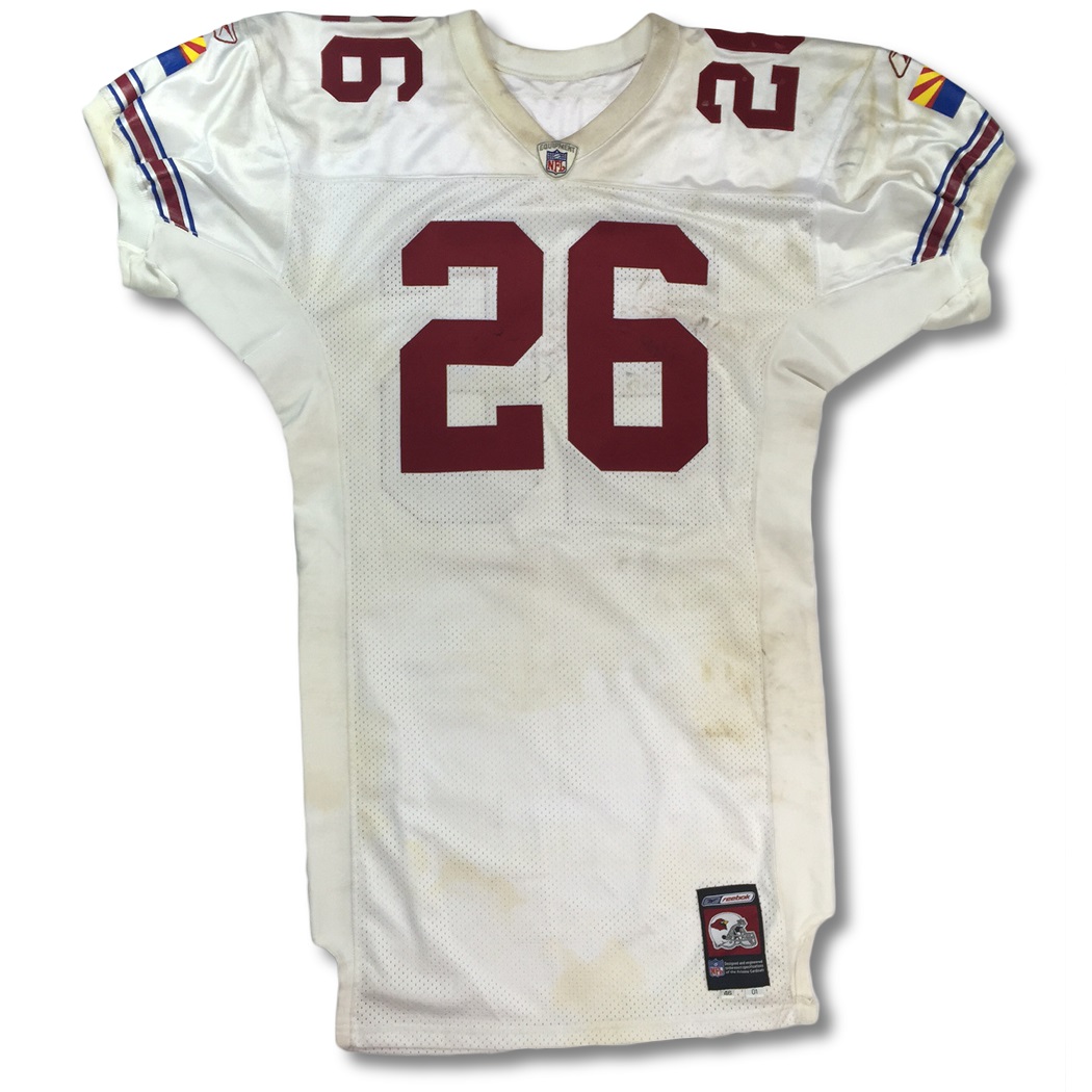 Arizona cardinals best sale game worn jersey