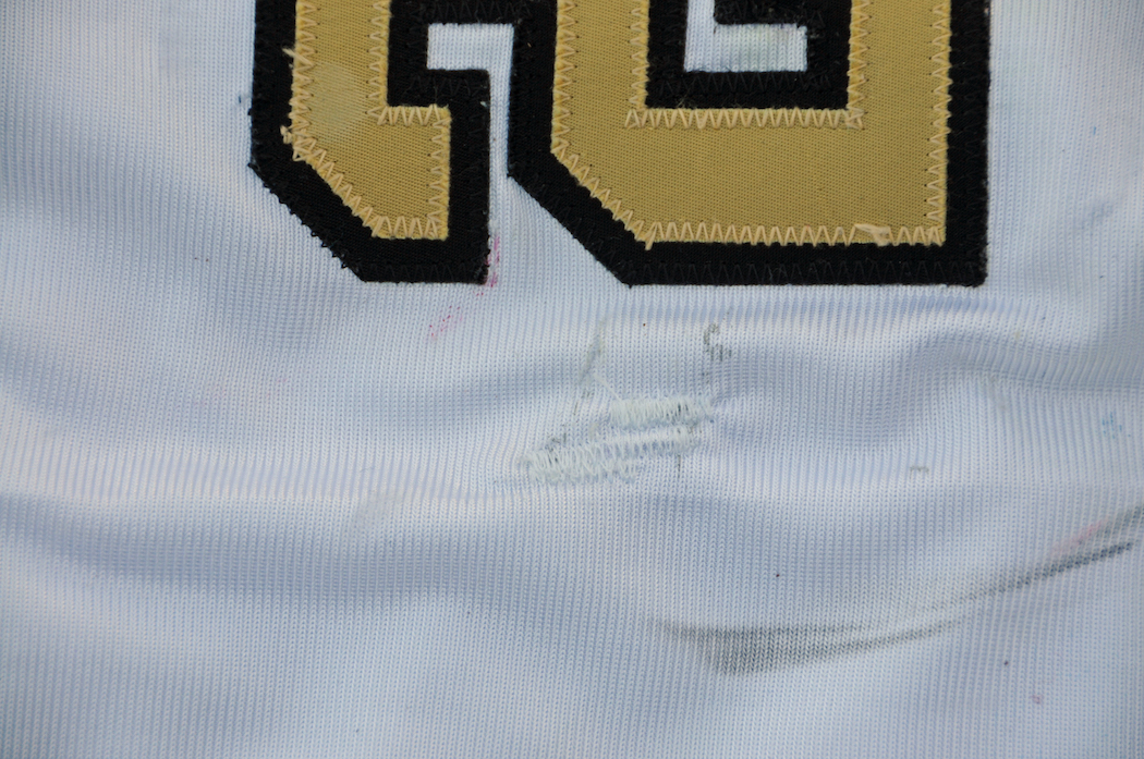 Lot Detail - Lorenzo Neal 1996 New Orleans Saints Game Worn Jersey -  Repairs (Photo Match)