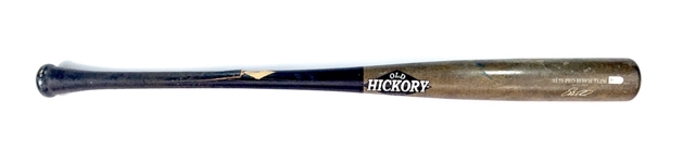 Will Middlebrooks 2015 Game Used Old Hickory Bat - Cracked (MLB Auth.)