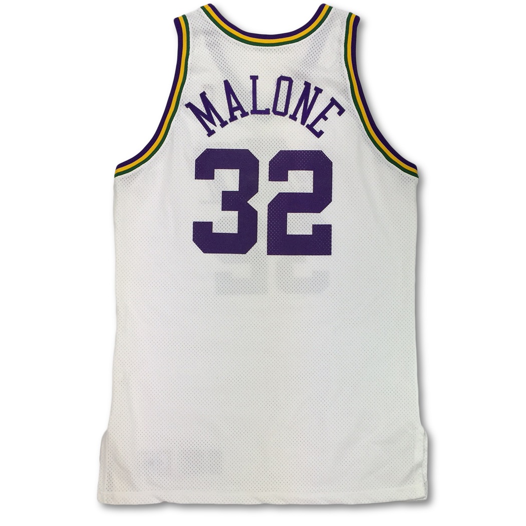 Lot Detail - Karl Malone 1998-99 Game Worn Utah Jazz Jersey (MVP