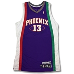 Steve Nash 2006-07 Phoenix Suns "Italy" Edition Professional Model Jersey - NBA Live 06 Tour