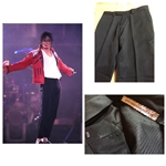 Michael Jackson Stage Worn Black Dress Pants - Tompkins & Bush Label