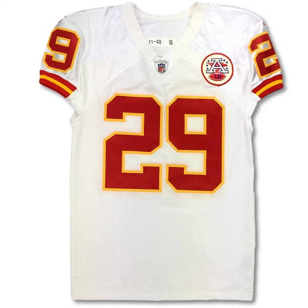 Eric Berry 2011 Kansas City Chiefs Team Issued Away Jersey