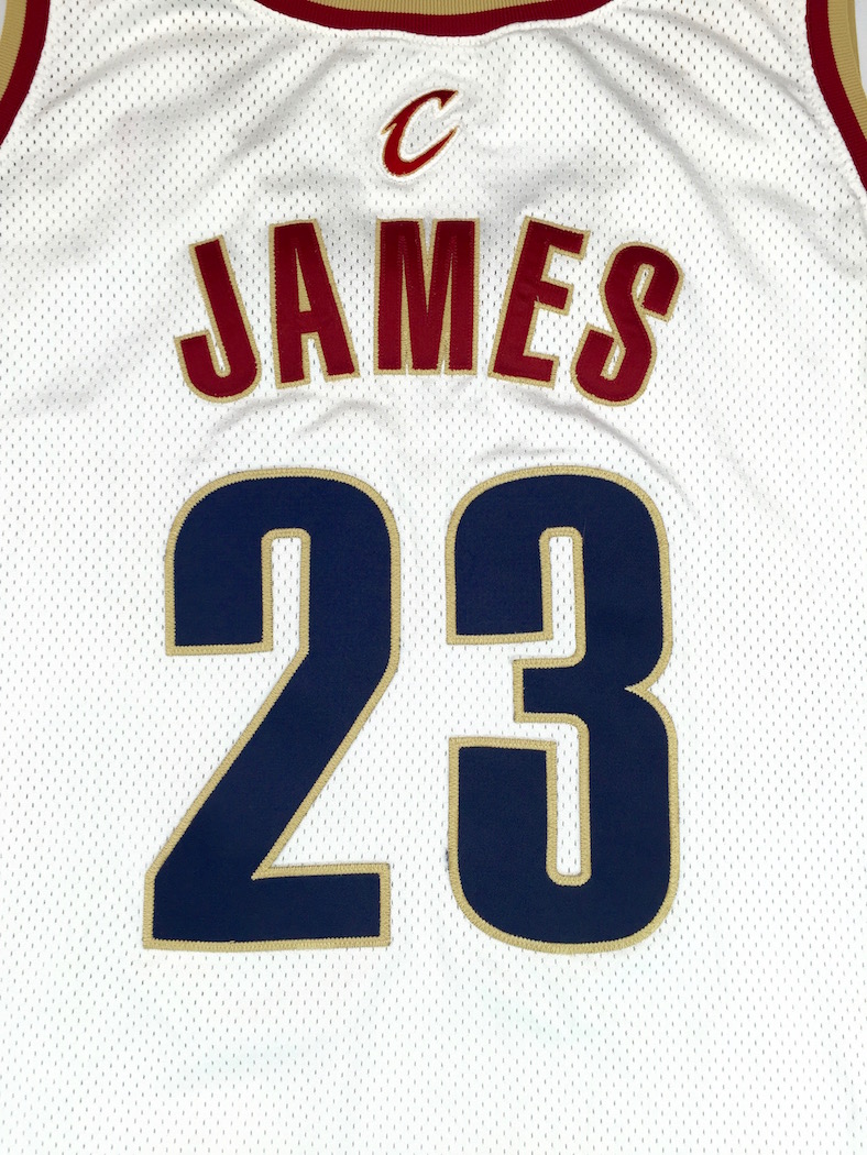 LeBron James Game-Used 2003-04 Cavaliers Jersey & Warm-Up Gear