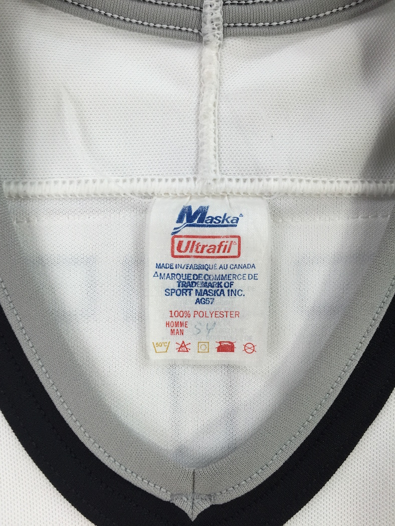 Lot Detail - Montreal Canadiens - White Vintage Jersey Ultrafil