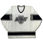 Wayne Gretzky 1988-90 Los Angeles Kings Game Used & Signed Road Jersey (Impeccable Provenance, Incredible Use, JSA)