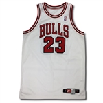 Michael Jordan 4/3/98 Chicago Bulls Game Worn Jersey (Became 3rd to Score 29,000, 41 Points, Photomatch, Bulls LOA)