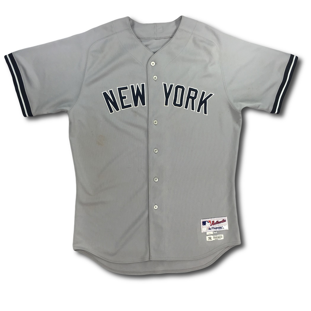 2009 Derek Jeter Game Worn New York Yankees Jersey, Photo