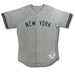 Derek Jeter 2011 New York Yankees Game Used & Signed Road Jersey - 3000th Hit Season (MLB, Steiner, Photomatch)