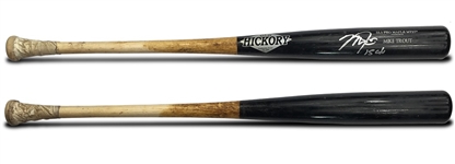 Mike Trout 2015 Game Used and Signed MT27 Old Hickory Bat (PSA GU 10!, Anderson Authentics LOA)