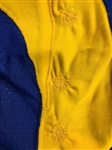 Robert Delphino 1991 Los Angeles Rams Game Used Home Jersey - Multiple Repairs
