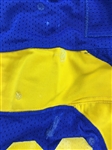 Sean Gilbert 1992 Los Angeles Rams Rookie Home Jersey - Modifications & Repairs