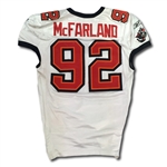 Anthony McFarland 2003 Tampa Bay Buccaneers Game Used Road Jersey (Photomatch)