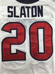 Steve Slaton 2009 Houston Texans Game Used Jersey - 145 Total Yards & TD (Photomatch, Texans COA)