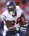 Steve Slaton 2009 Houston Texans Game Used Jersey - 145 Total Yards & TD (Photomatch, Texans COA)