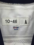 Lawrence Maroney 2010 Denver Broncos Game Used Jersey - International Series Patch (NFL Auctions COA)