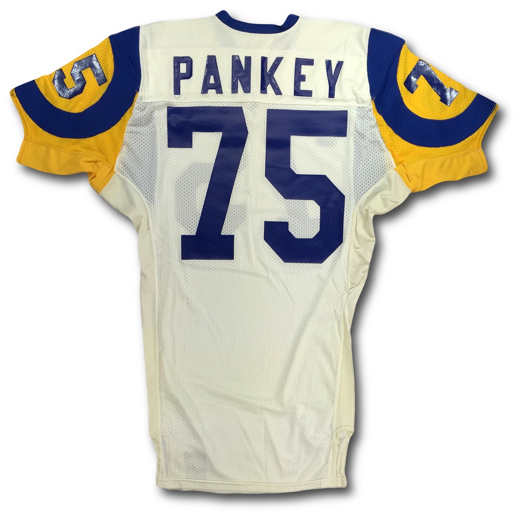 Lot Detail - Irv Pankey 1985 Los Angeles Rams Game Used Jersey