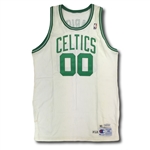Robert Parish 1990-91 Boston Celtics Game Used Home Jersey