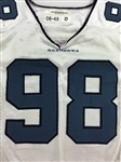 Grant Wistrom 2006 Seattle Seahawks Game Used Jersey - Team Repairs & Modifications