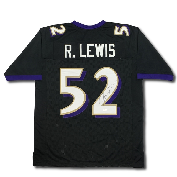 Ray Lewis Baltimore Ravens Autographed Jersey (JSA COA)