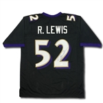 Ray Lewis Baltimore Ravens Autographed Jersey (JSA COA)
