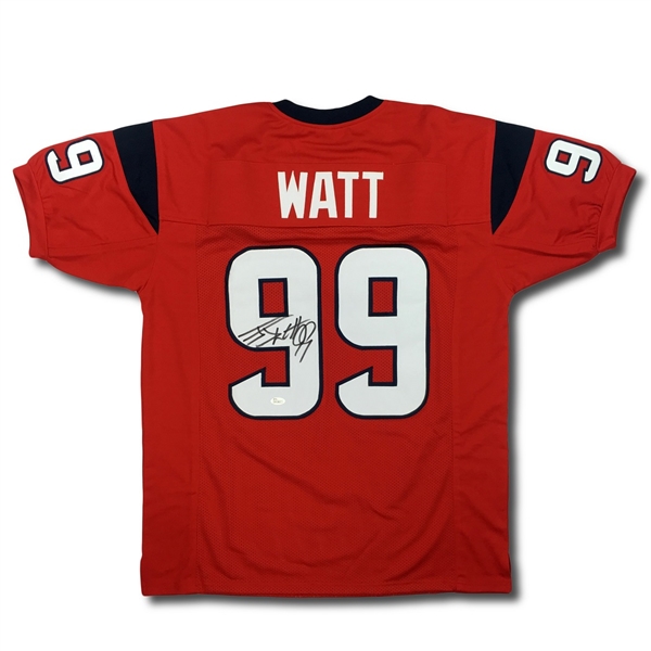 JJ Watt Houston Texans Autographed Jersey (JSA COA)