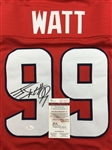 JJ Watt Houston Texans Autographed Jersey (JSA COA)
