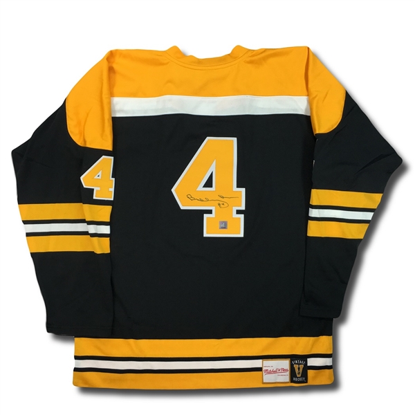 Bobby Orr Autographed Boston Bruins Hockey Jersey (Great North Road America COA)