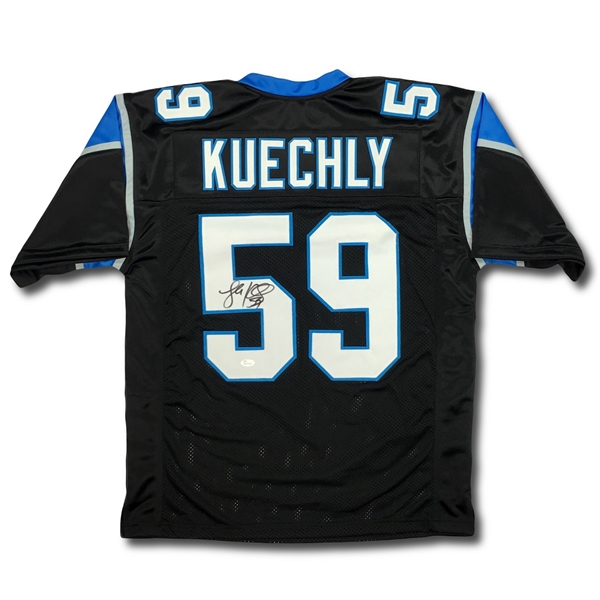 Luke Kuechly Autographed Carolina Panthers Jersey (JSA COA)