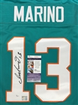 Dan Marino Autographed Miami Dolphins Jersey (JSA COA)
