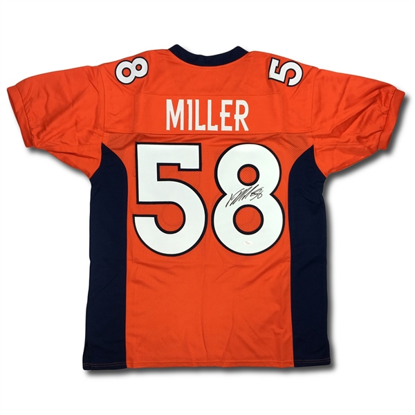Von Miller Autographed Denver Broncos Jersey (JSA COA)